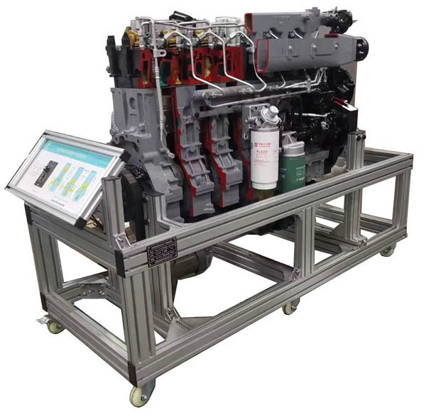 HY-QC261型WP10柴油發動機解剖運行臺